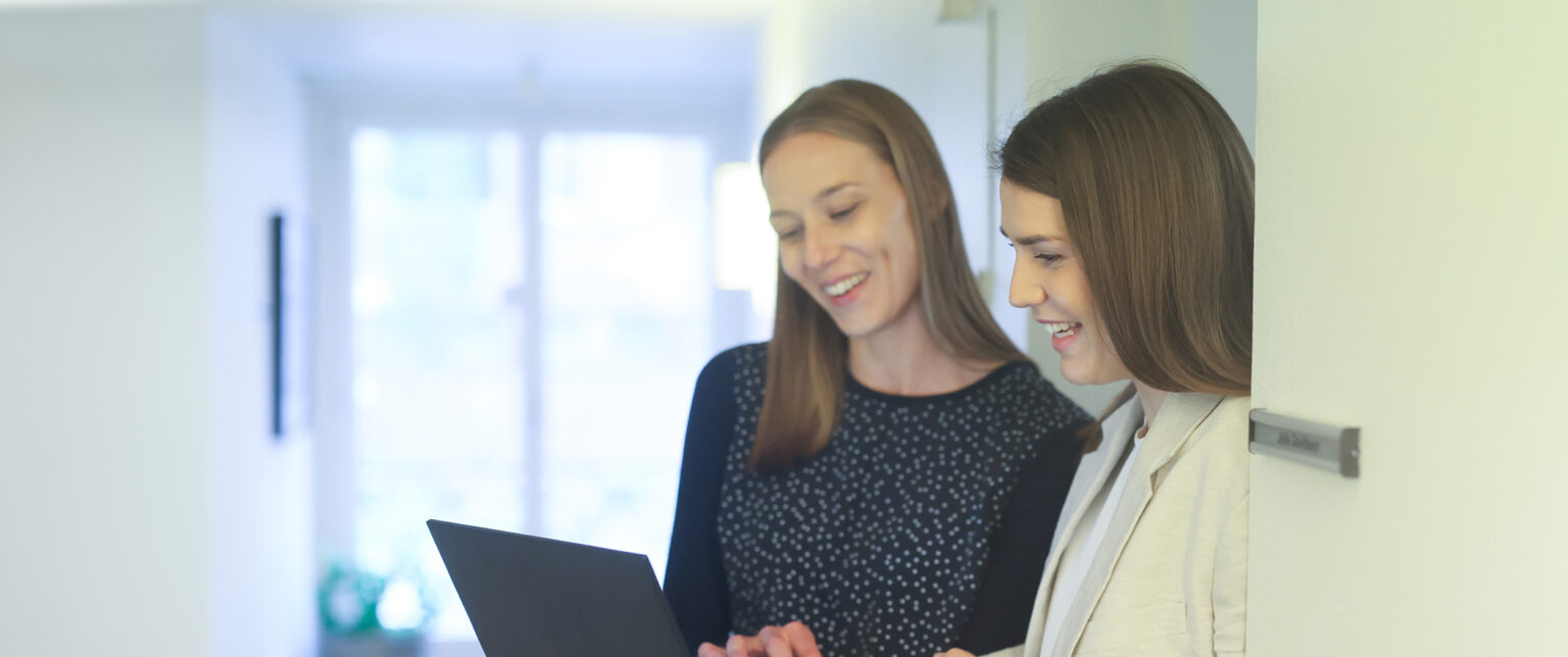 Två förvaltare diskuterar